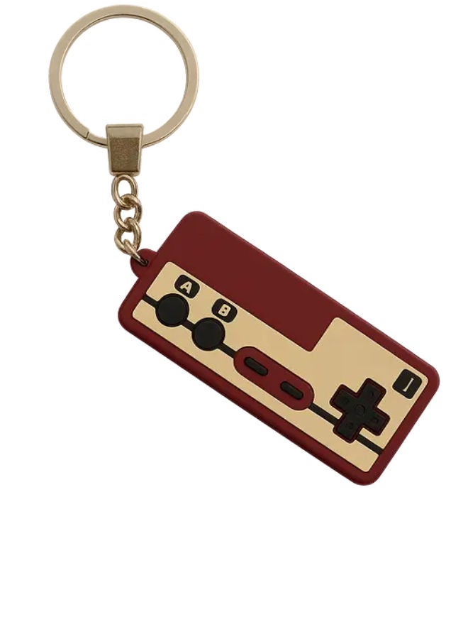 Retro 8-Bit Controller 3D  - Keychain Medal